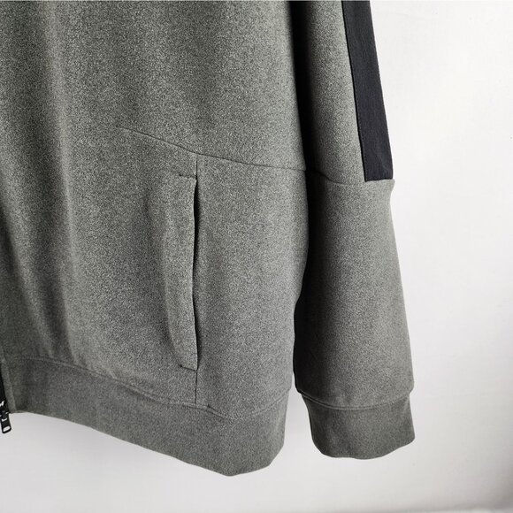 VRST Hoodie Mens XL Slate Black Gray Pinnacle Polar Fleece Full Zip - Picture 4 of 7